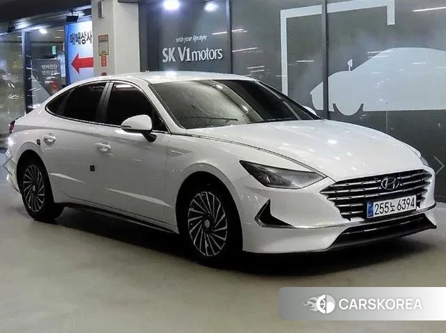 Hyundai Sonata (DN8) 2020 Белый из Кореи