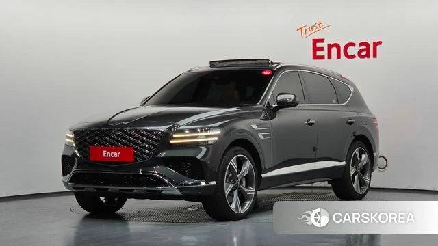 Genesis GV80 2024 Темно-зеленый из Кореи
