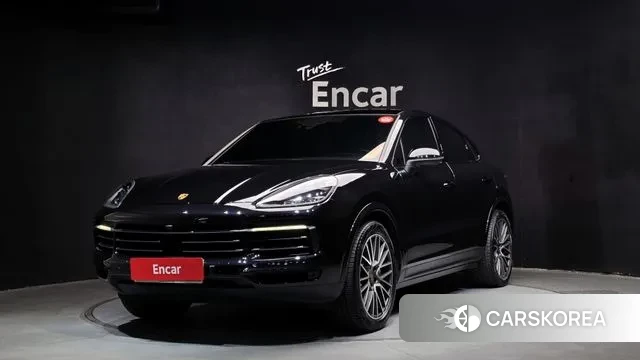 Porsche Cayenne (PO536) 2020 Черный из Кореи