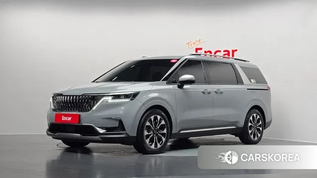 Kia Carnival 4th generation 2023 Серебристо-серый из Кореи