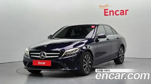 Mercedes-Benz C-Class W205 2019 Синий из Кореи