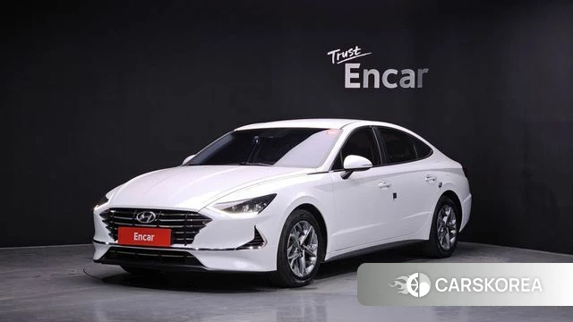 Hyundai Sonata (DN8) 2019 Белый из Кореи