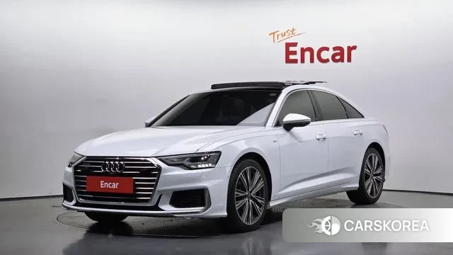 Audi A6 (C8) 2023 Белый из Кореи