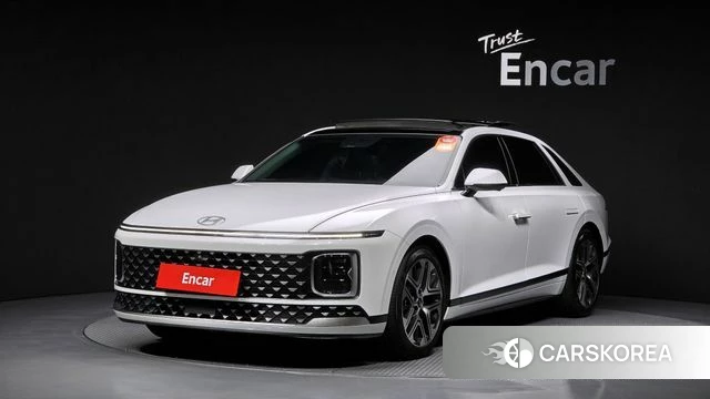 Hyundai Grandeur (GN7) 2023 Белый из Кореи