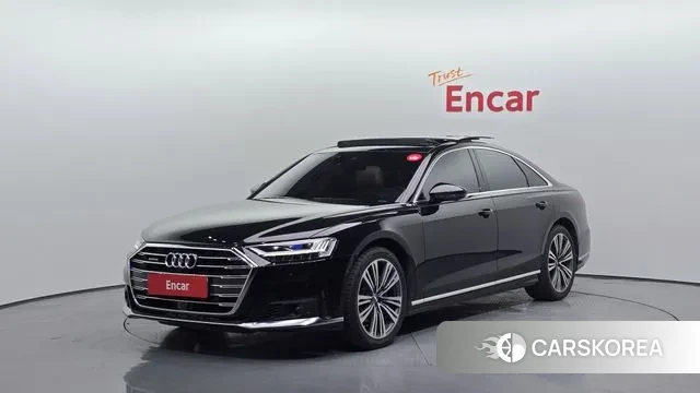 Audi A8 (D5) 2021 Черный из Кореи