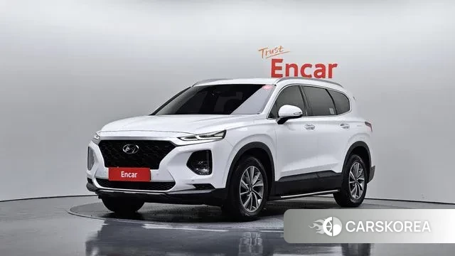 Hyundai Santa Fe TM 2018 Белый из Кореи