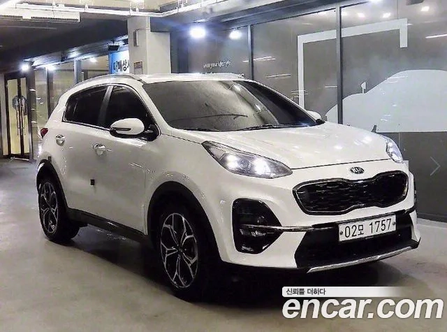 Kia Sportage The Bold 2018 Белый из Кореи