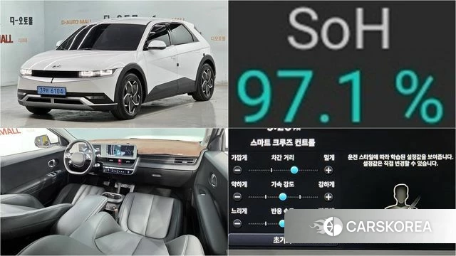 Hyundai Ionic 5 2021 Белый из Кореи