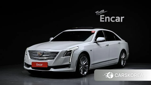 Cadillac CT6 2018 Белый из Кореи