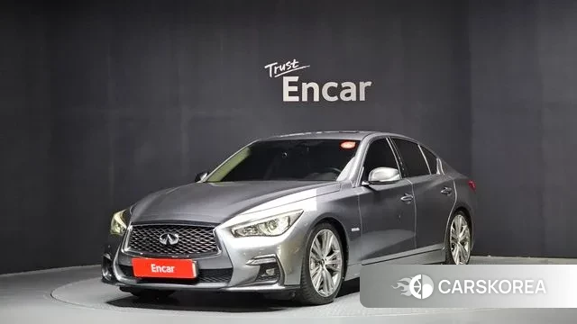 Infiniti Q50 2018 Серый из Кореи