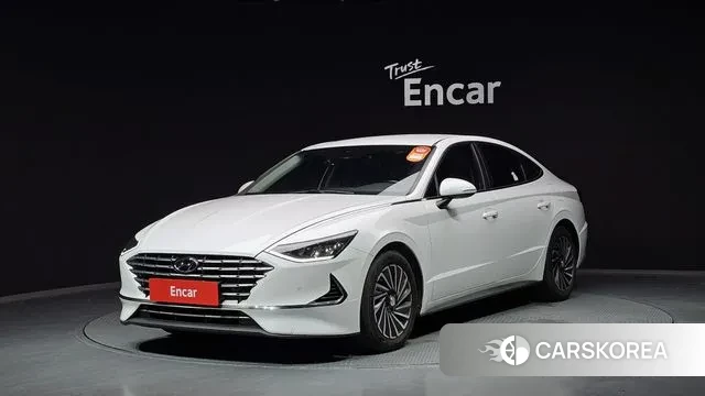 Hyundai Sonata Hybrid (DN8) 2023 Белый из Кореи