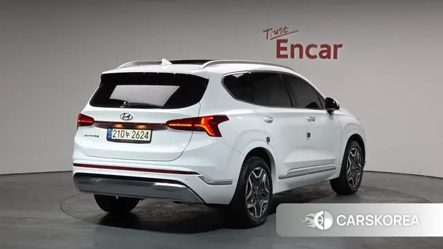 Hyundai The New Santa Fe 2021 Белый из Кореи