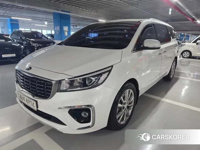 Kia The New Carnival 2020 Белый из Кореи