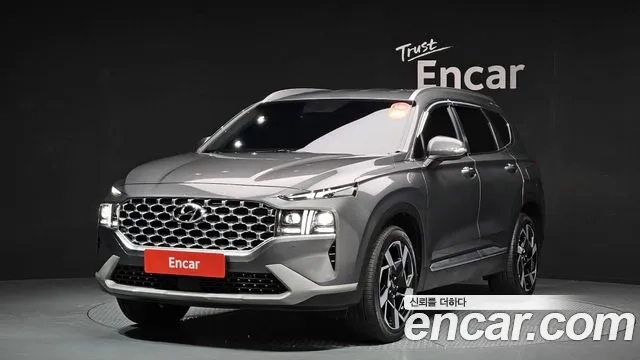 Hyundai The New Santa Fe 2020 Серый из Кореи