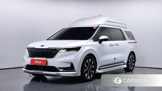 Kia Carnival 4th generation 2021 Белый из Кореи