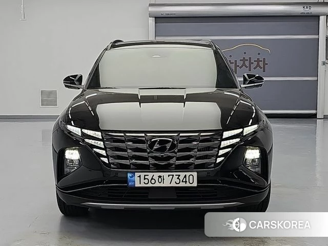 Hyundai Tucson Hybrid (NX4) 2023 Черный из Кореи