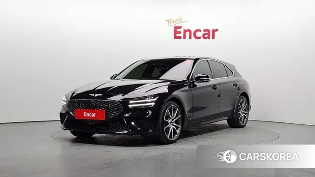 Genesis The New G70 Shooting Brake 2022 Черный из Кореи