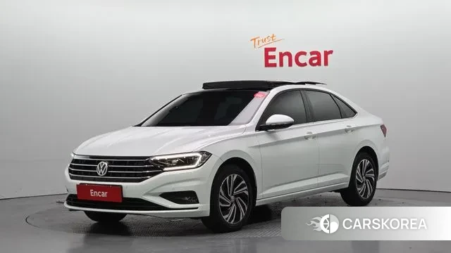 Volkswagen 7th Generation of Jetta 2020 Белый из Кореи
