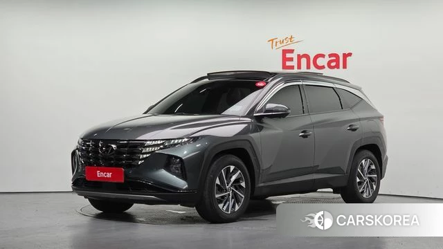 Hyundai Tucson Hybrid (NX4) 2021 Серый из Кореи