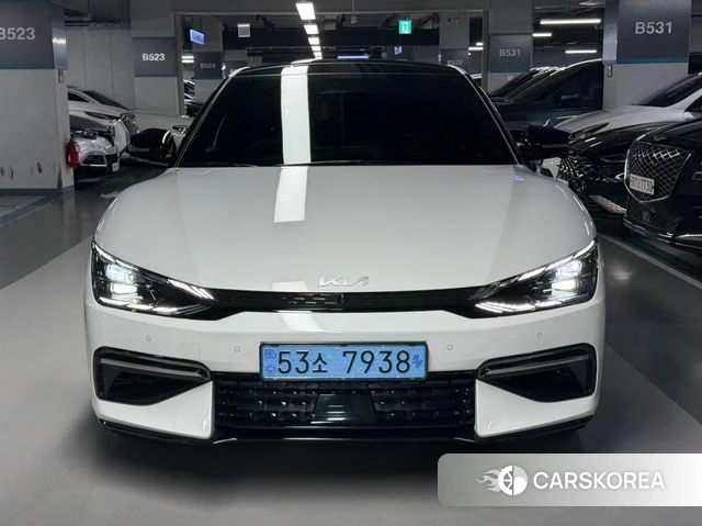 Kia EV6 2022 Белый из Кореи