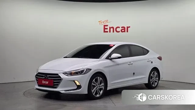Hyundai Avante AD 2018 Белый из Кореи