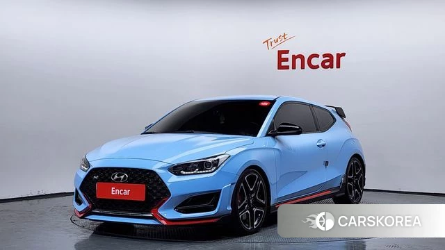 Hyundai Veloster (JS) 2019 Светло-серебряный цвет из Кореи