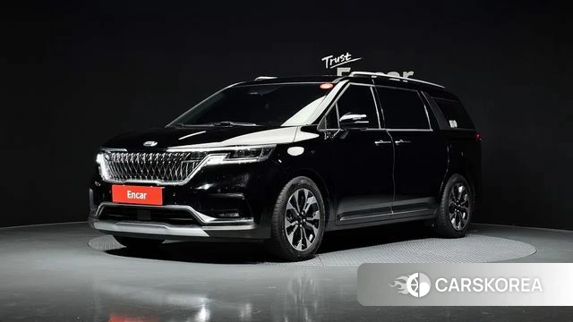 Kia Carnival 4th generation 2021 Черный из Кореи