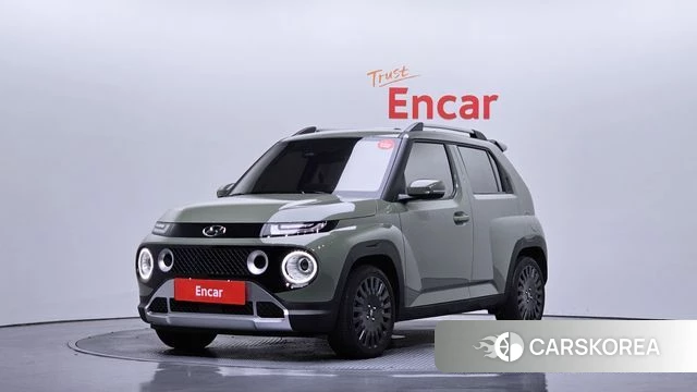 Hyundai Casper 2022 Темно-зеленый из Кореи