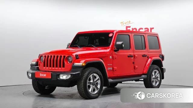 Jeep Wrangler (JL) 2018 Красный из Кореи