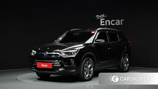 Ssangyong Beautiful Korando 2019 Черный из Кореи