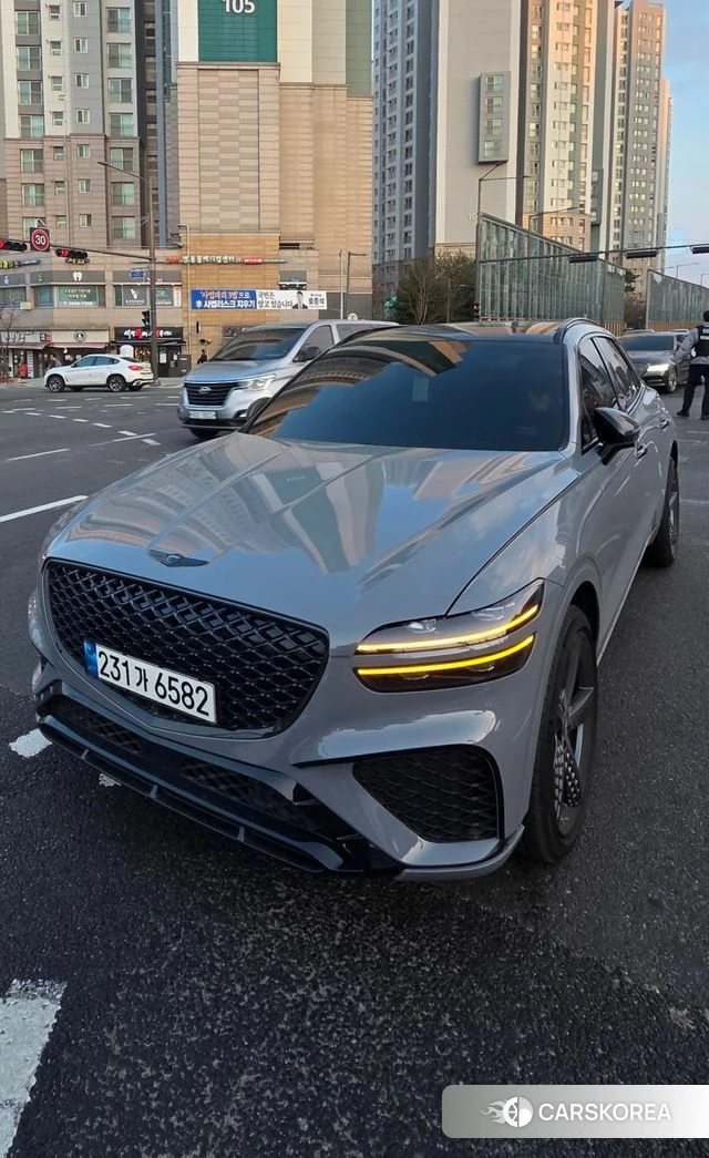 Genesis GV70 2021 Белый из Кореи