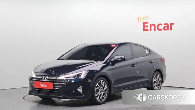 Hyundai The New Avante AD 2019 Синий из Кореи