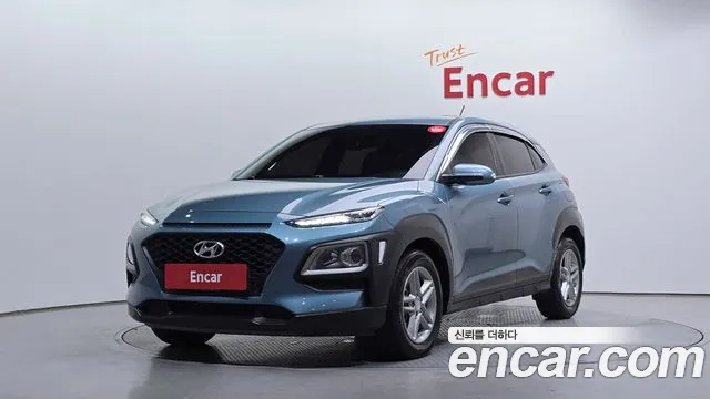 Hyundai Kona 2018 Синий нефрит из Кореи