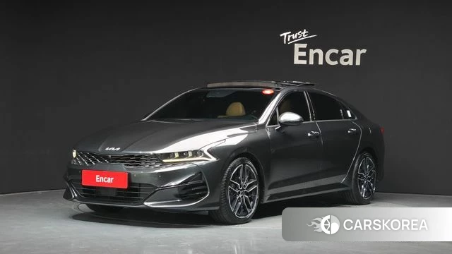 Kia K5 3rd generation 2021 Серый из Кореи