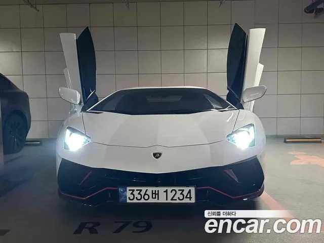Lamborghini Aventador 2022 Жемчужный цвет из Кореи