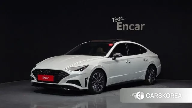 Hyundai Sonata (DN8) 2020 Белый из Кореи