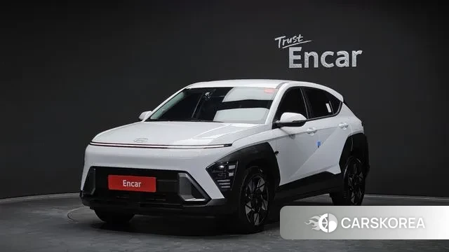 Hyundai Kona (SX2) 2024 Белый из Кореи