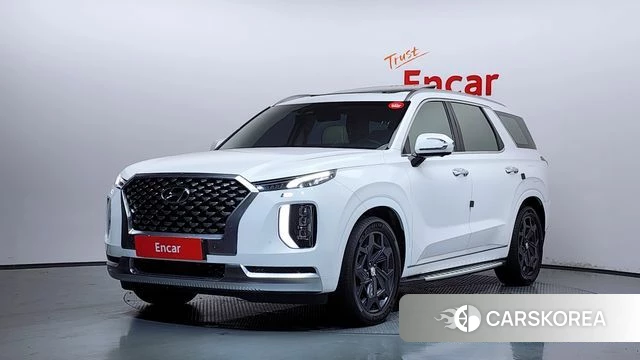 Hyundai Palisade 2021 Белый из Кореи