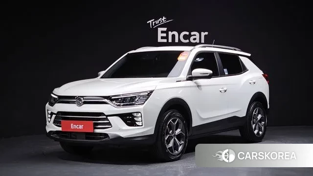 Ssangyong Beautiful Korando 2022 Белый из Кореи