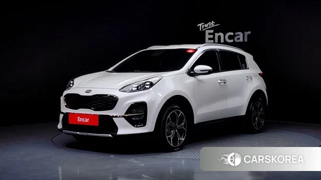 Kia Sportage The Bold 2019 Белый из Кореи