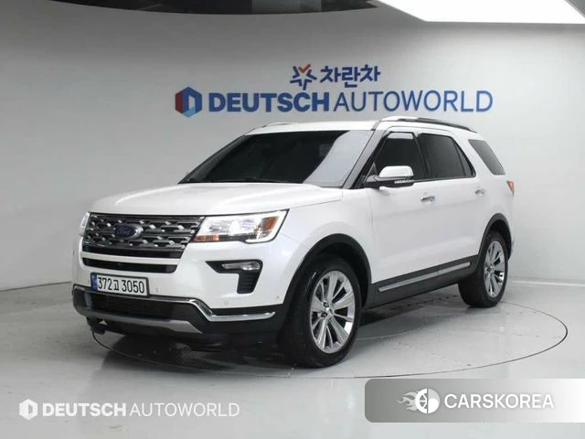 Ford Explorer 2019 Белый из Кореи