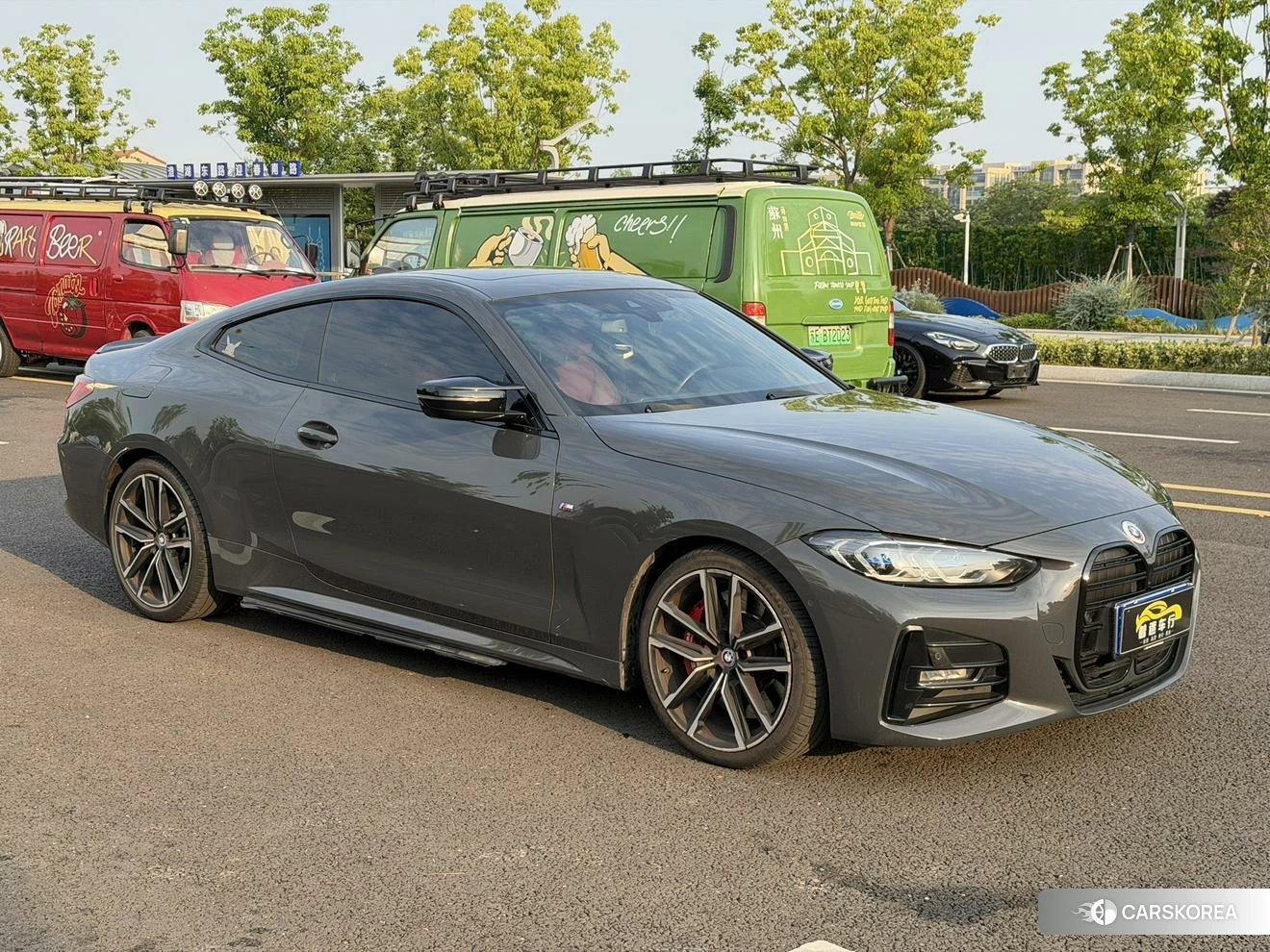 BMW 4 series 2021 Темно-серый из Китая