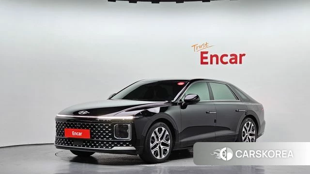 Hyundai Grandeur (GN7) 2023 Черный из Кореи