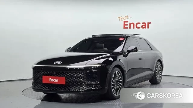 Hyundai Grandeur Hybrid (GN7) 2023 Черный из Кореи