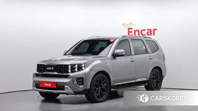 Kia Mohave Master 2022 Серебристо-серый из Кореи