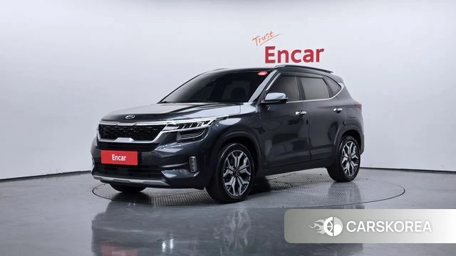 Kia Seltos 2021 Серый из Кореи