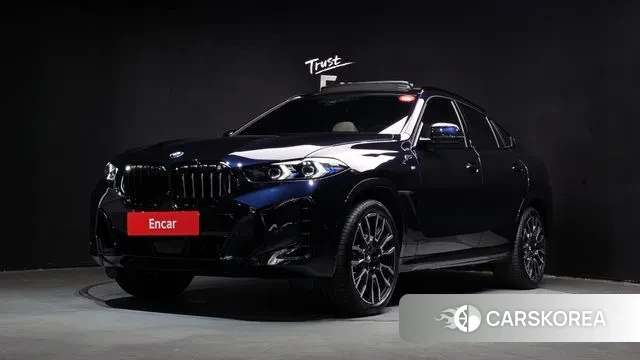 BMW X6 (G06) 2025 Черный из Кореи