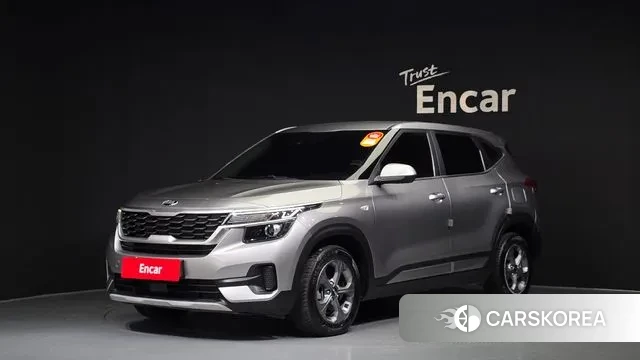 Kia Seltos 2021 Серый из Кореи