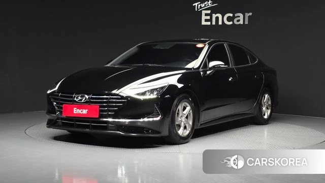 Hyundai Sonata (DN8) 2019 Черный из Кореи