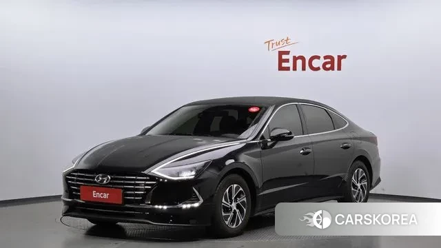 Hyundai Sonata Hybrid (DN8) 2022 Черный из Кореи